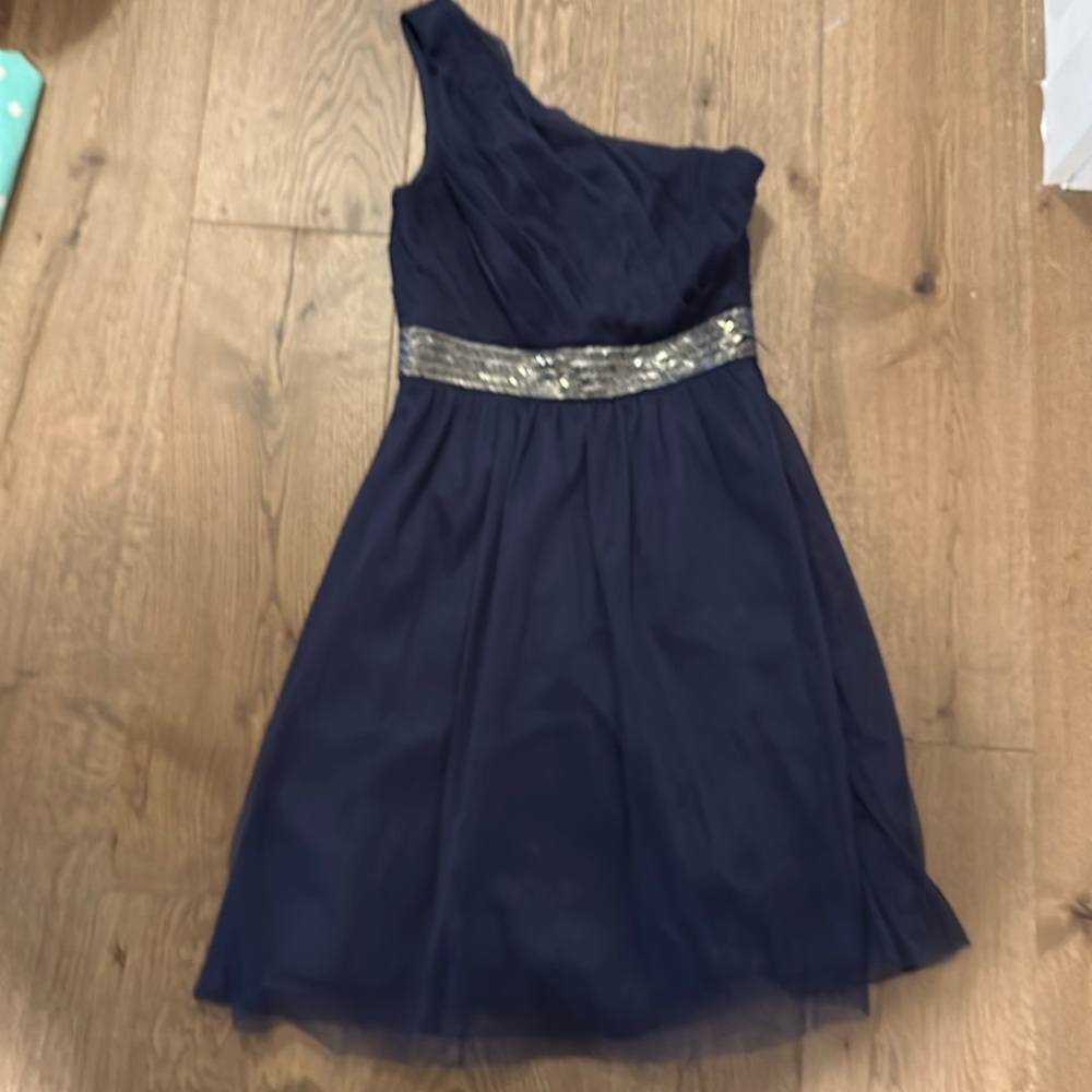 Navy Blue Party Dress